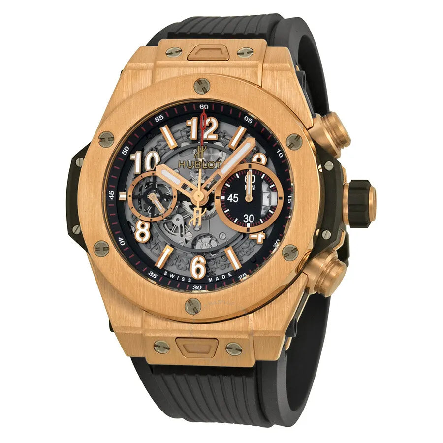Hublot Gold Black Rubber big