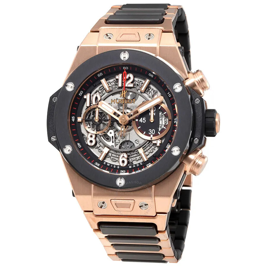 Hublot Gold Ceramic Skeleton