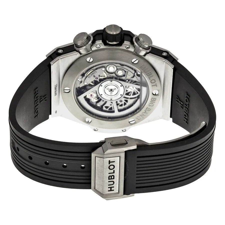 Hublot Steel Skeleton Watch - Hình 2