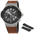 Hublot Brown Leather Chronograph