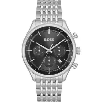 stainless BOSS Silver Chronograph Watch