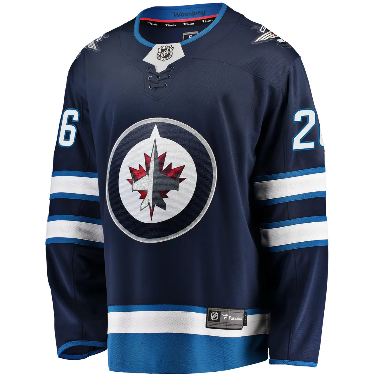 Wheeler Jets Navy Jersey - Hình 3