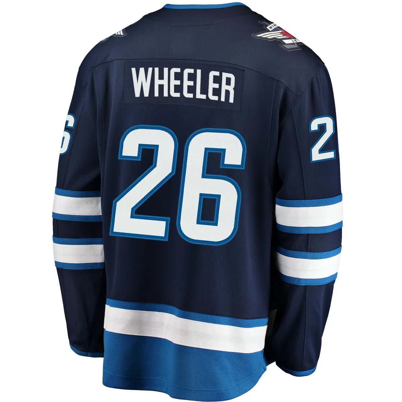 Wheeler Jets Navy Jersey - Hình 4