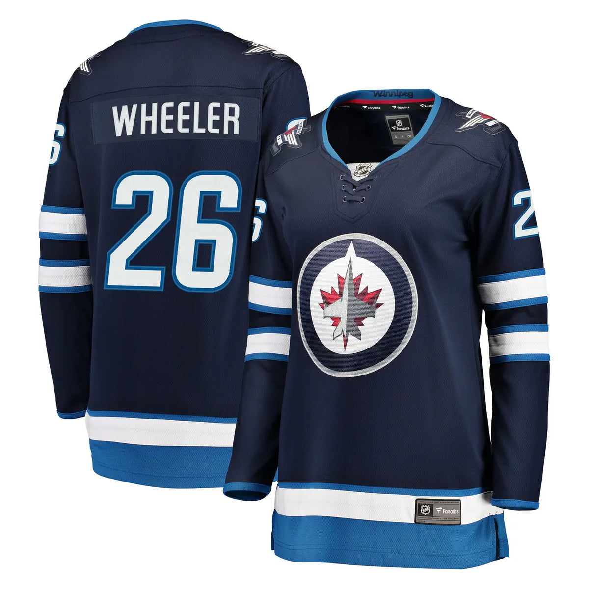 Wheeler Jets Navy Jersey - Hình 2