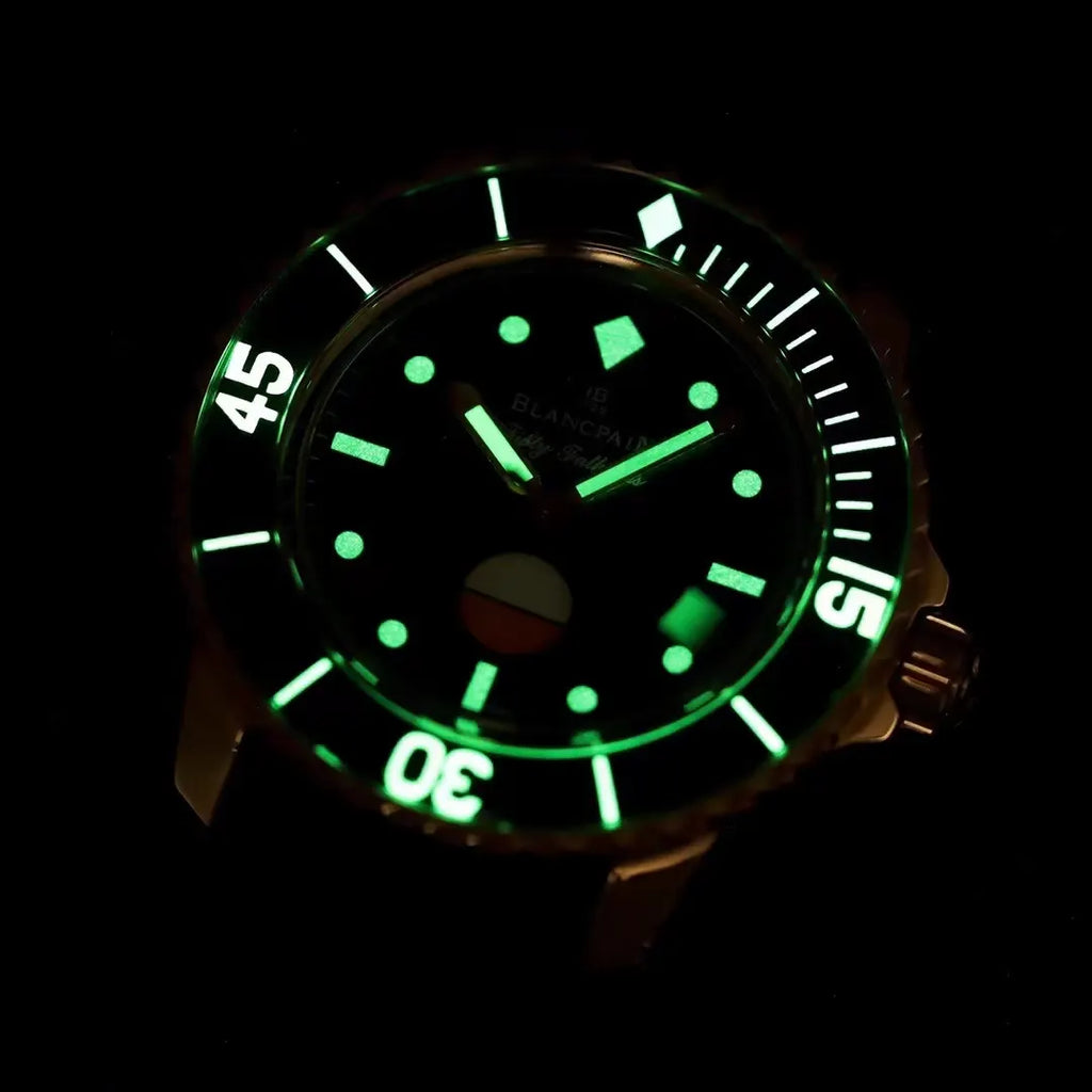Blancpain Rose Gold Watch - Hình 4