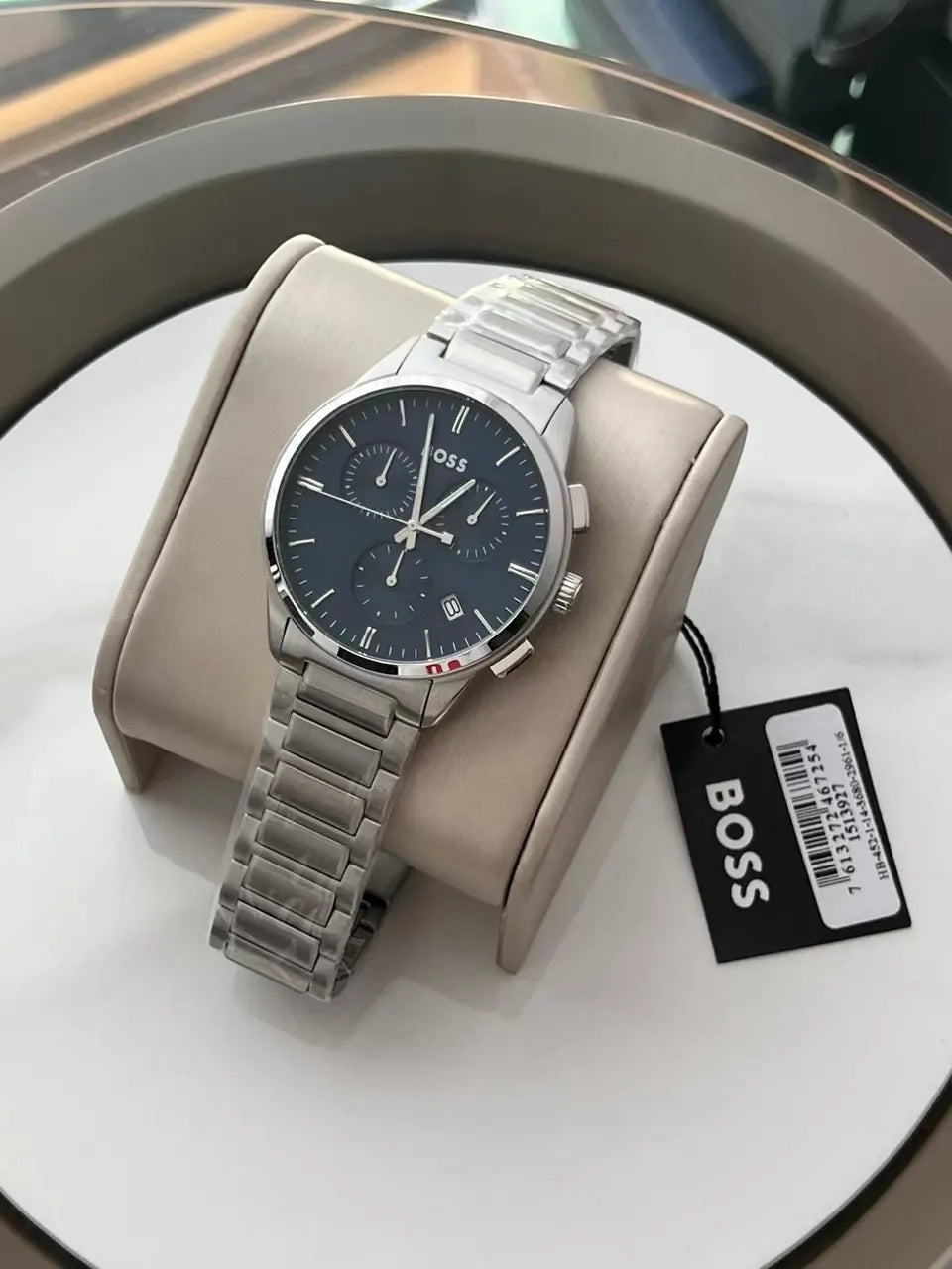 BOSS Blue Dial Watch - Hình 7