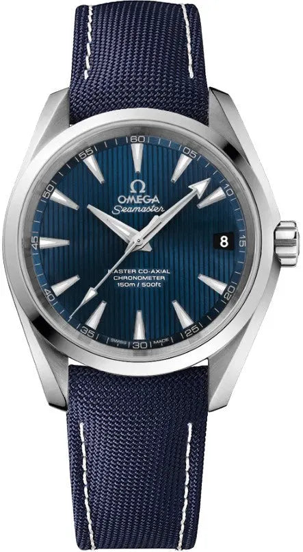 Omega Seamaster Blue Textile