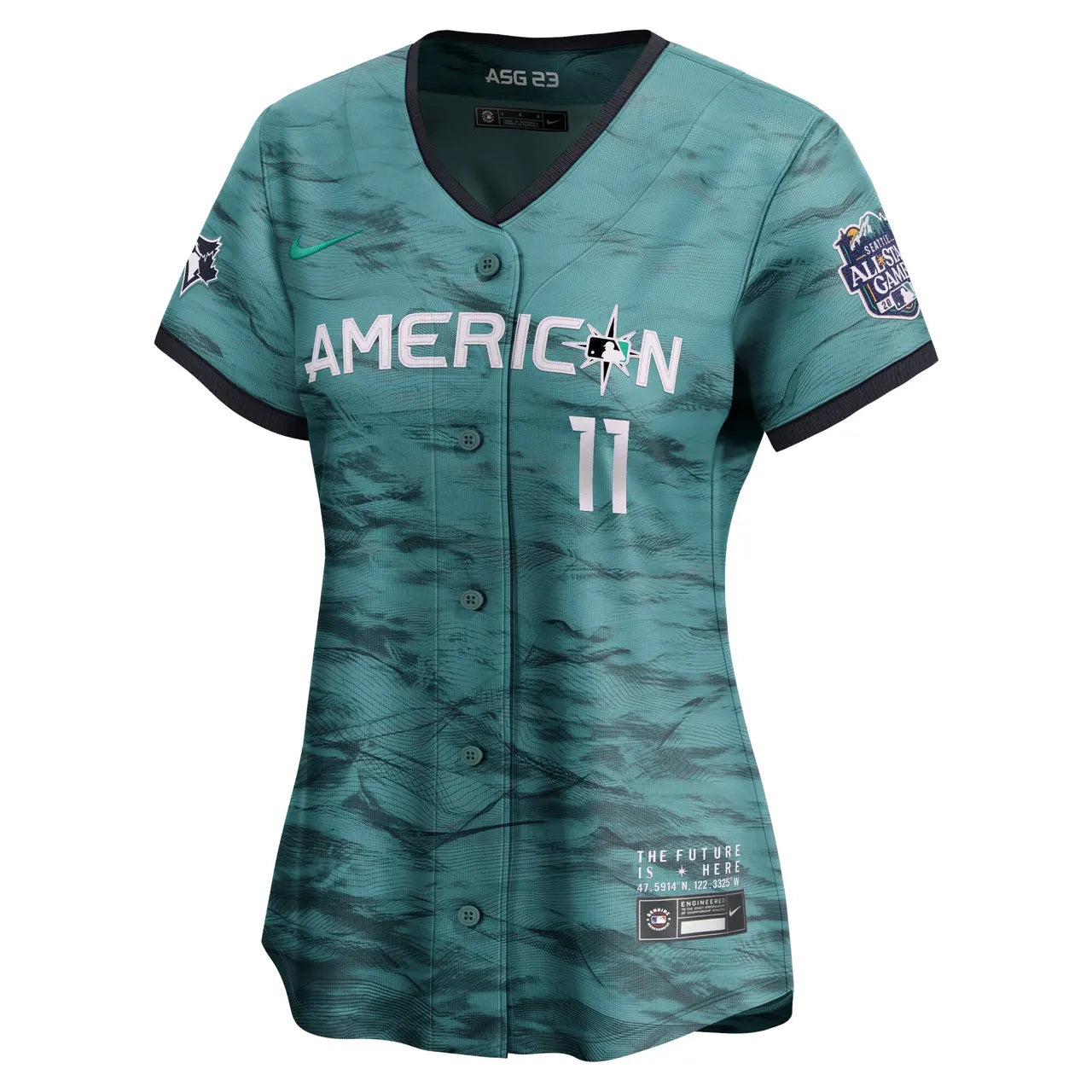 Bichette All-Star Teal Jersey - Hình 3