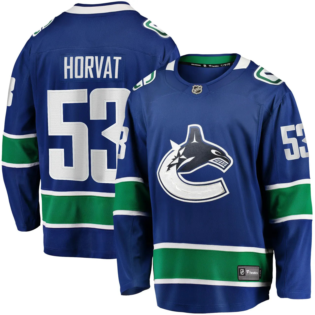Fanatics Horvat Canucks Jersey