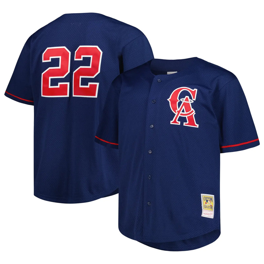 Mitchell & Ness CA Navy Jersey