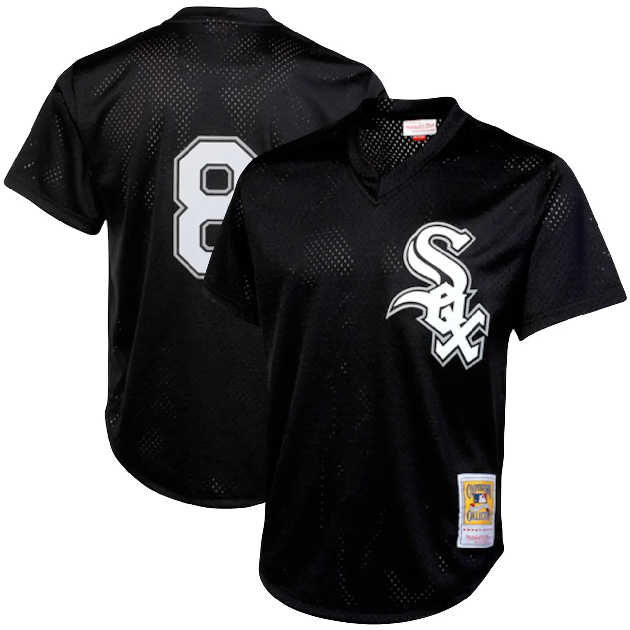Sox Black Mesh Jersey - Hình 2