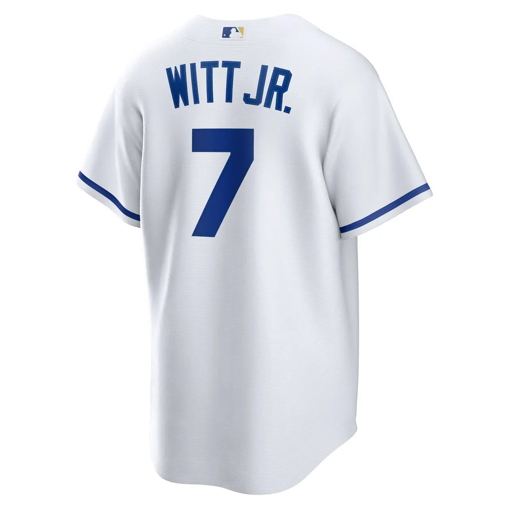 Witt Jr. Royals White Jersey - Hình 4