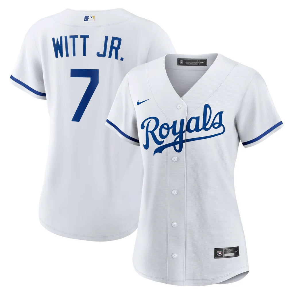Witt Jr. Royals White Jersey