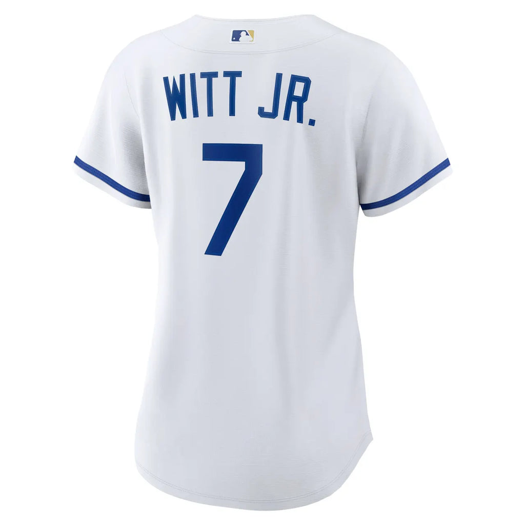Witt Jr. Royals White Jersey - Hình 4