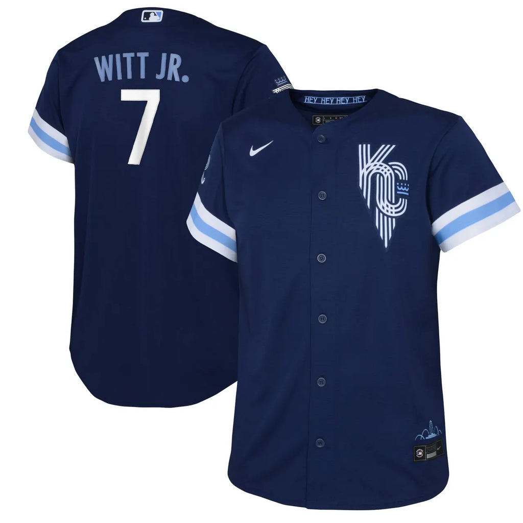 Witt Jr. Royals Navy Jersey nike