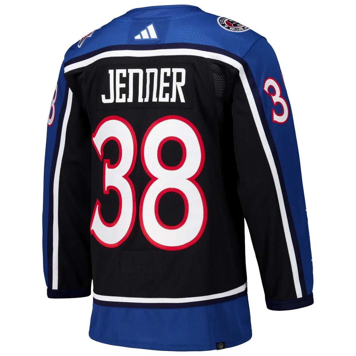 Adidas Jenner Blue Jackets Jersey - Hình 2