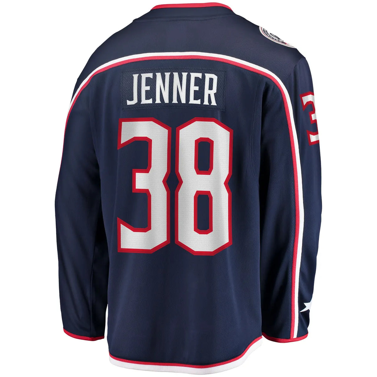 Columbus Blue Jackets Jenner Jersey - Hình 4
