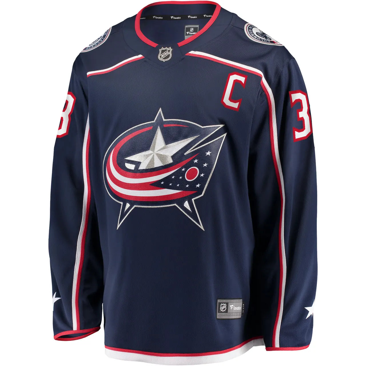 Columbus Blue Jackets Jenner Jersey - Hình 3