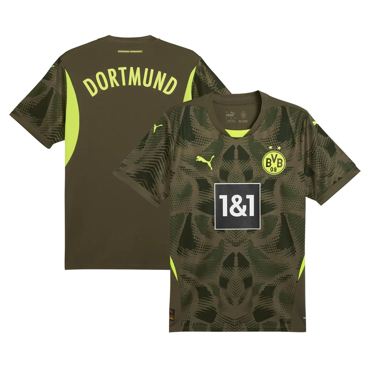 Puma Dortmund Olive Jersey