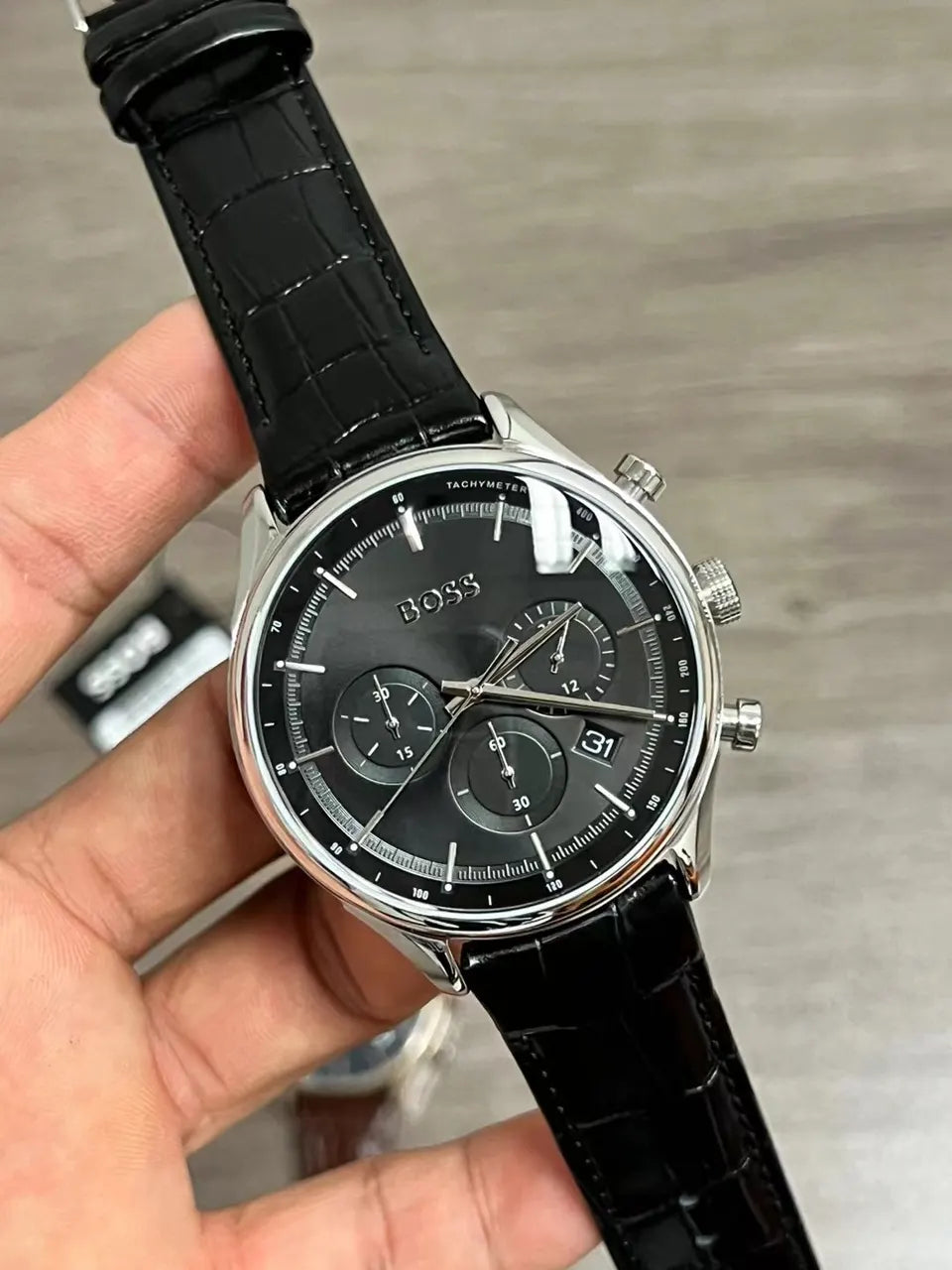 BOSS Silver Chronograph Watch - Hình 3