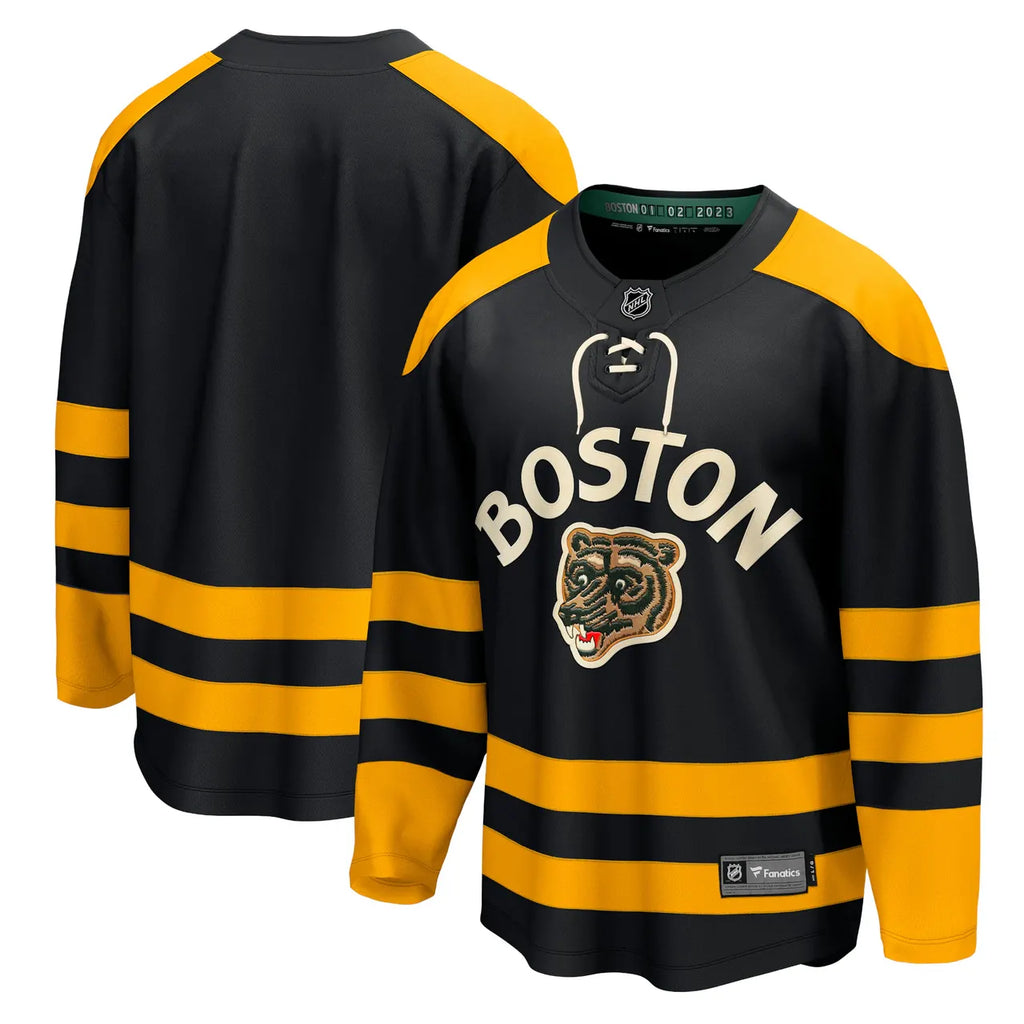 Bruins Black & Gold Jersey fanatics