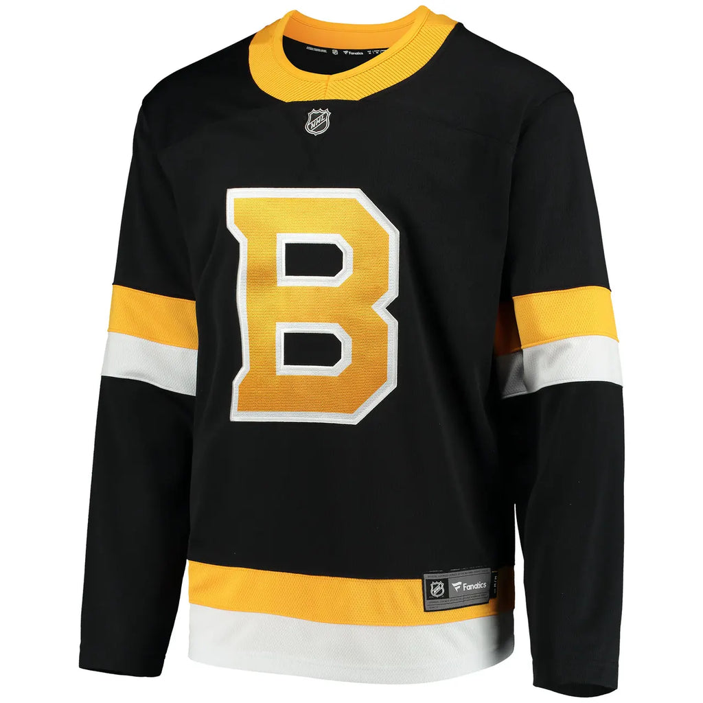 fanatics Bruins Black Gold Jersey - Hình 3