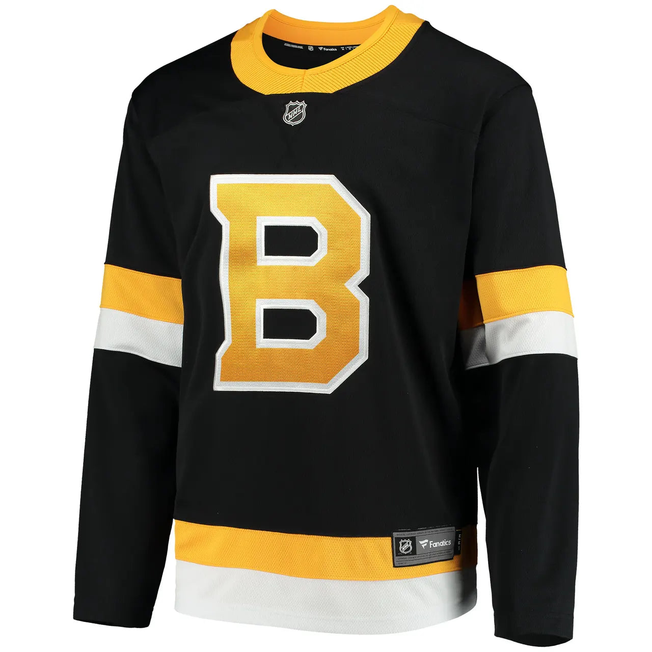 fanatics Bruins Black Gold Jersey - Hình 3