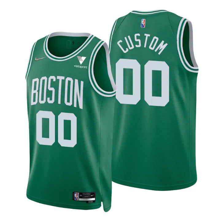 Nike Celtics Green Custom Jersey personalized nba
