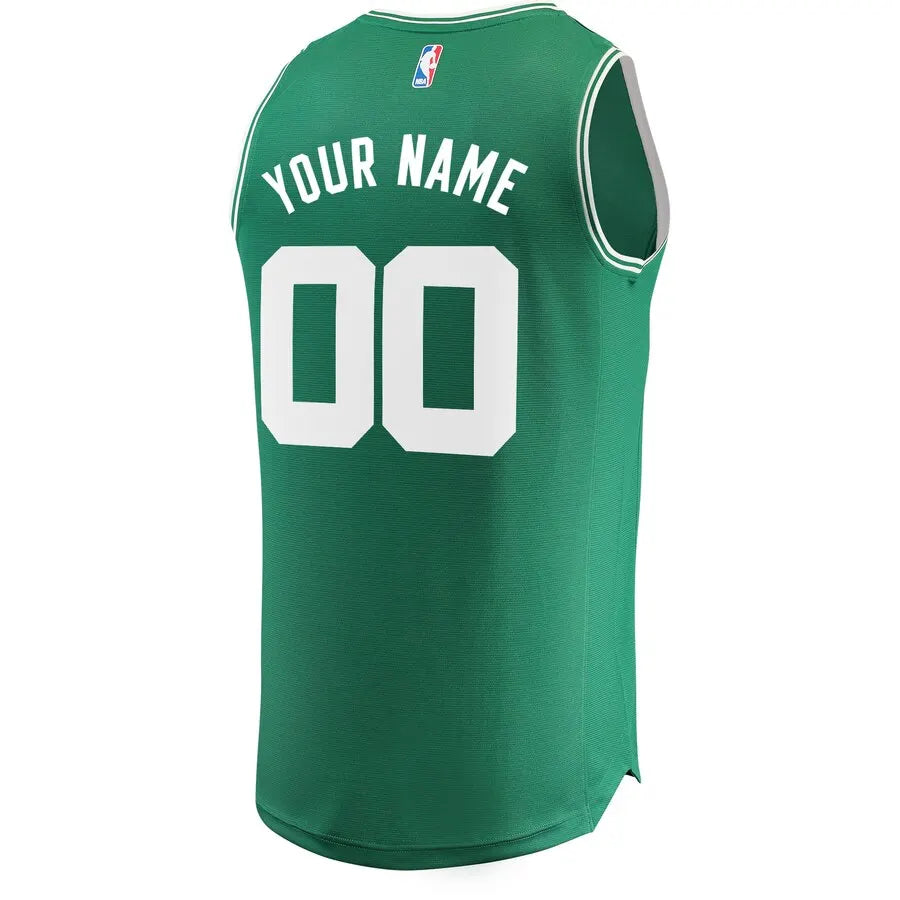 Fanatics Celtics Green Custom Jersey personalized - Hình 3