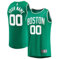 Celtics Green Custom Jersey fanatics