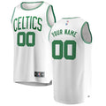 personalized Fanatics Celtics White Custom Jersey