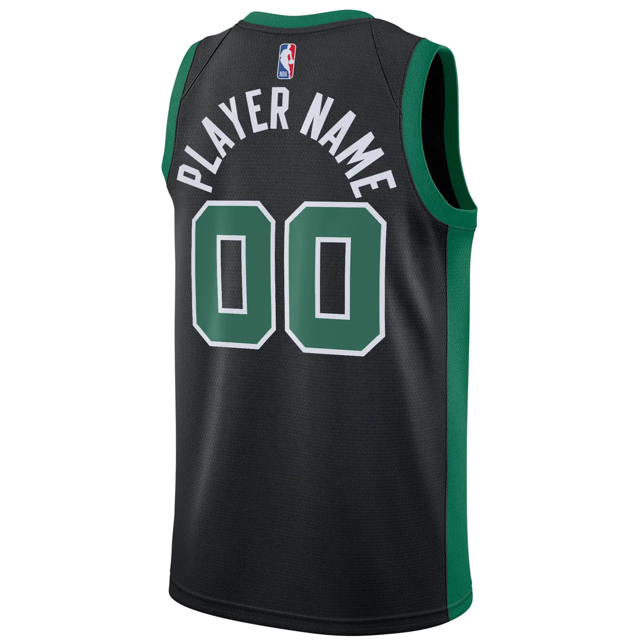 personalized Jordan Celtics Black Custom Jersey - Hình 4