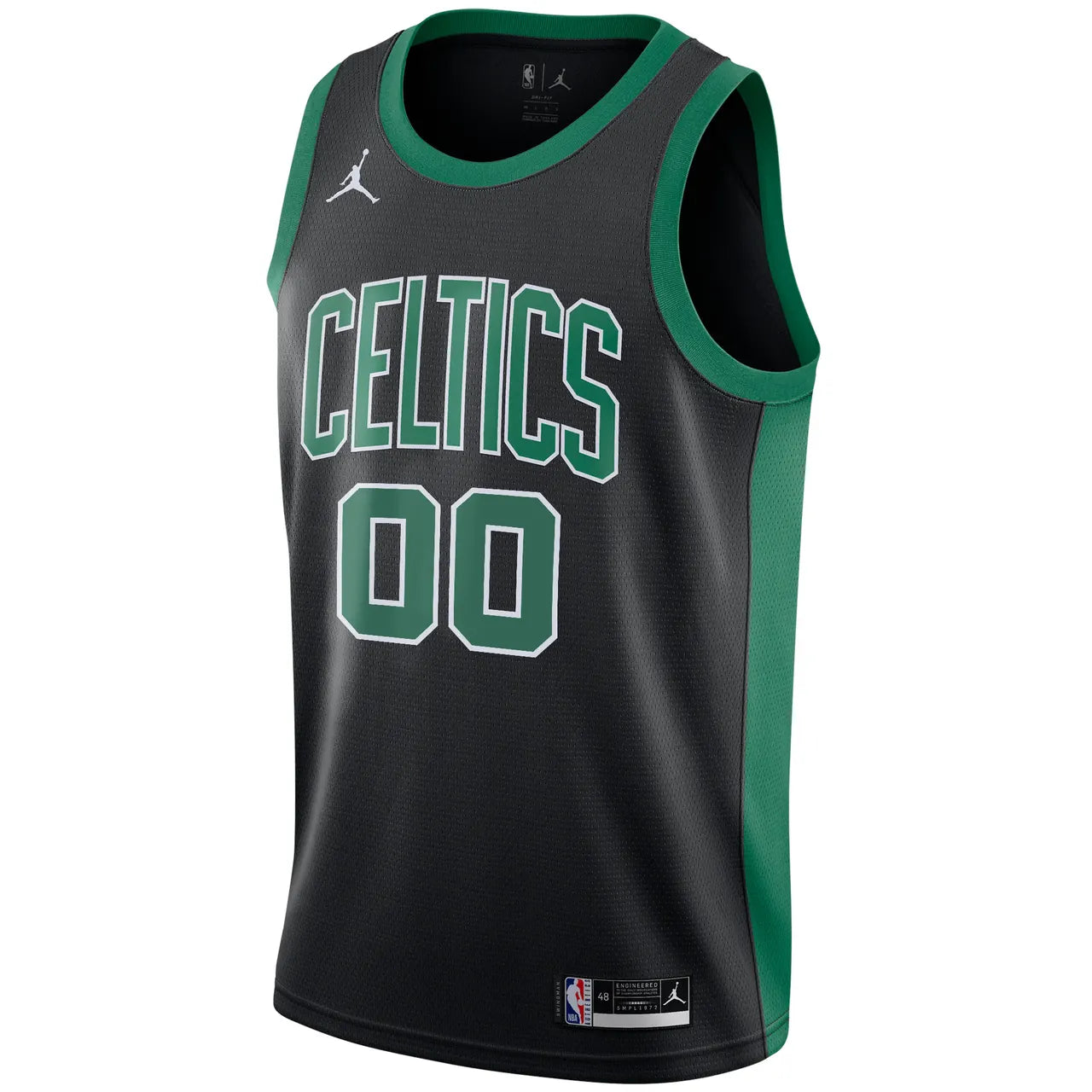 personalized Jordan Celtics Black Custom Jersey - Hình 3