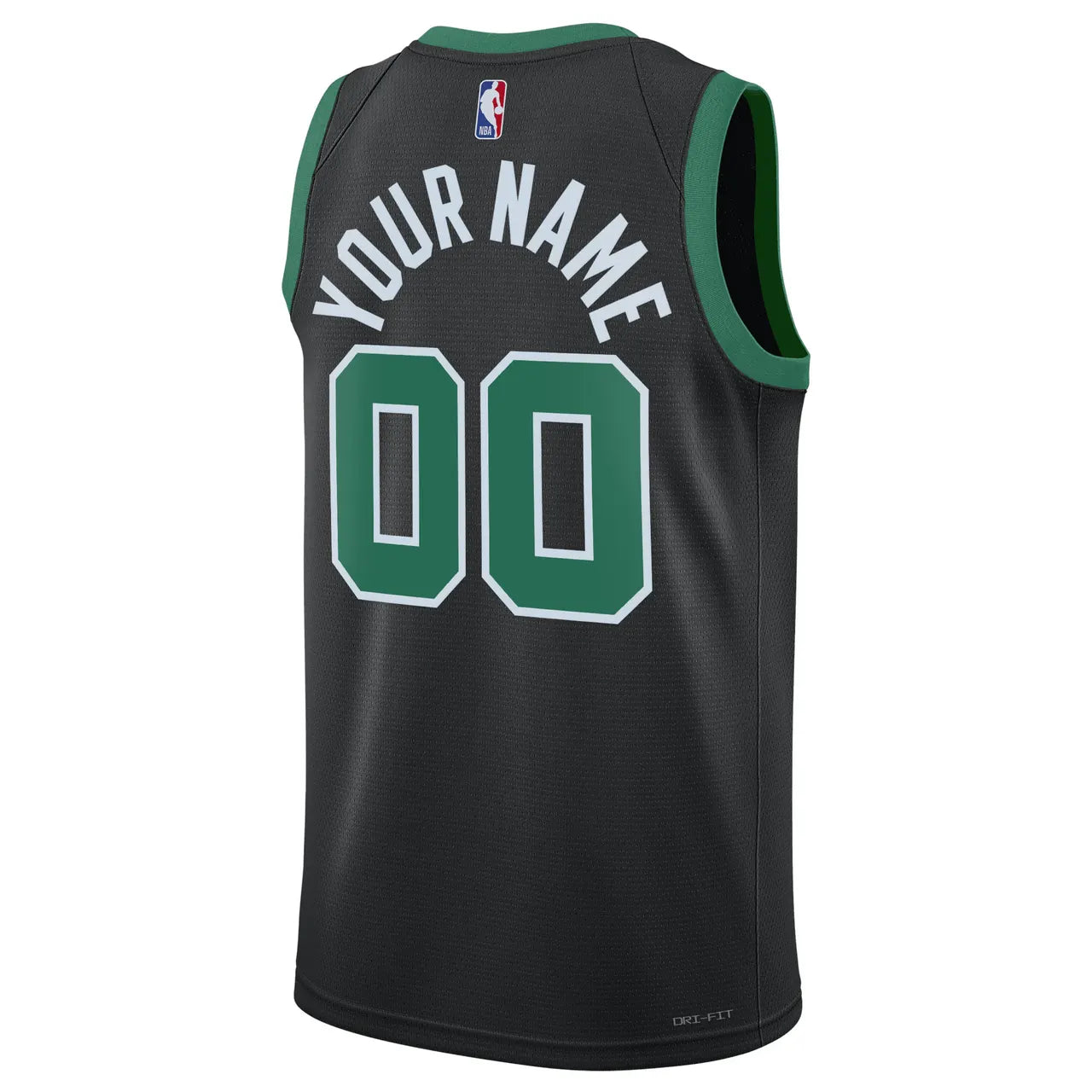 custom Jordan Celtics Black Statement Jersey - Hình 3