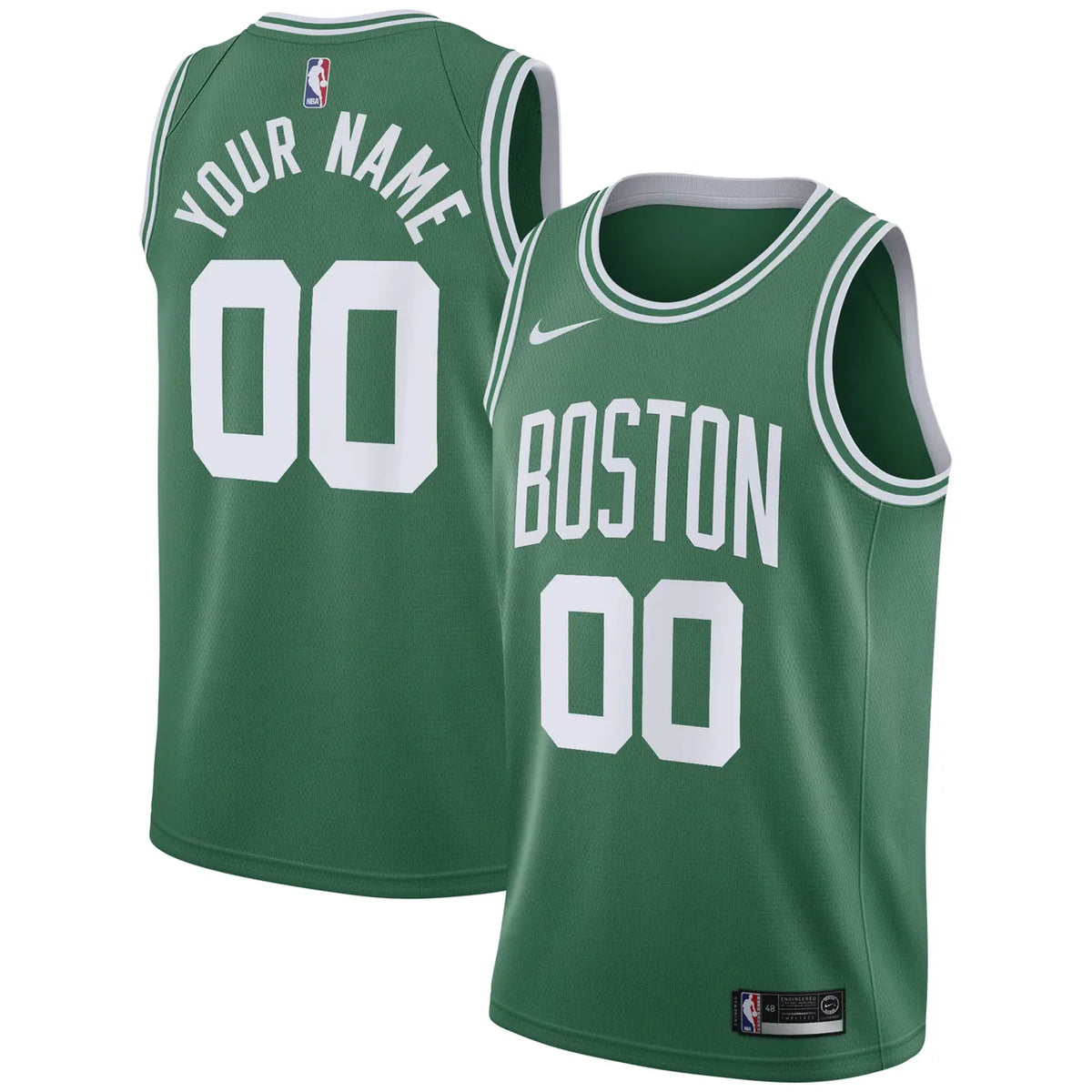 Celtics Green Custom Jersey nike personalized