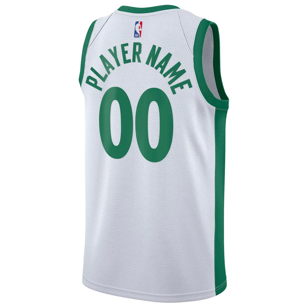 nike player Celtics White Custom Jersey - Hình 4