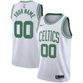 Nike Celtics White Custom Jersey personalized