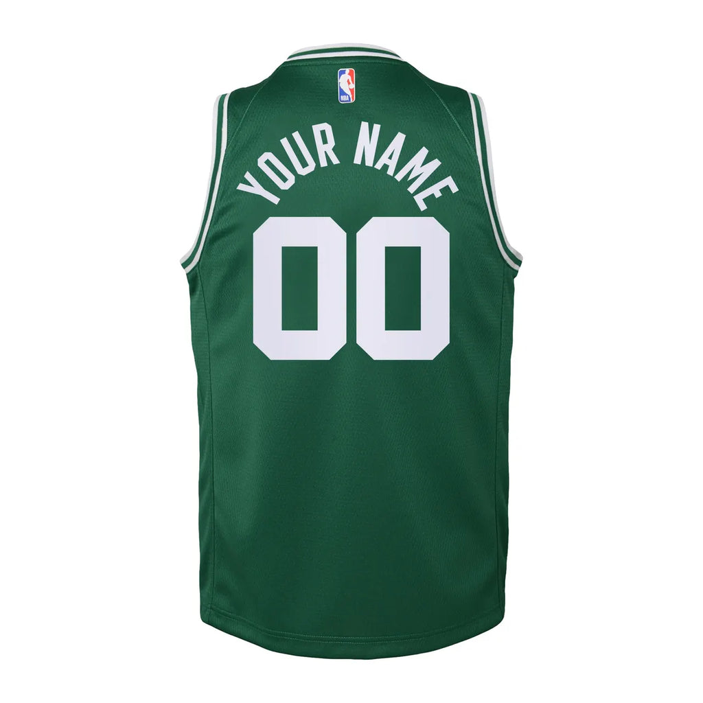 personalized edition Nike Celtics Green Custom Jersey - Hình 3