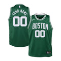 personalized nba Nike Celtics Green Custom Jersey