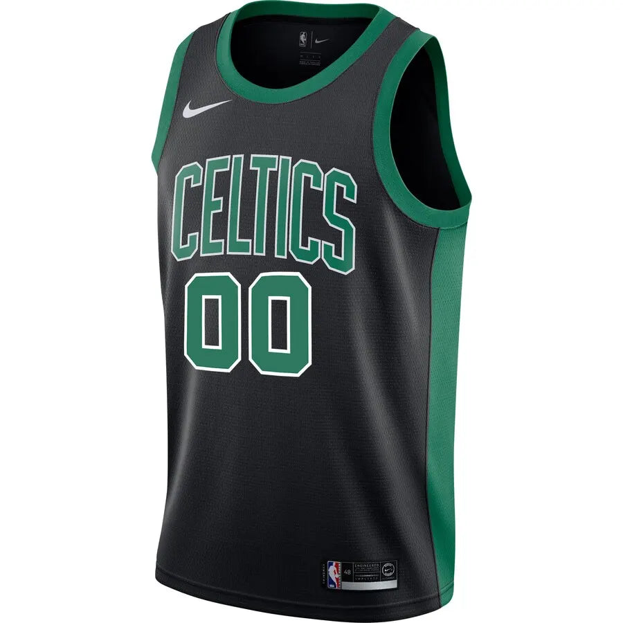 Celtics Black Green Jersey - Hình 2