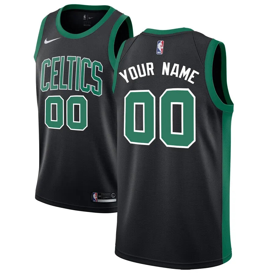 Celtics Black Green Jersey