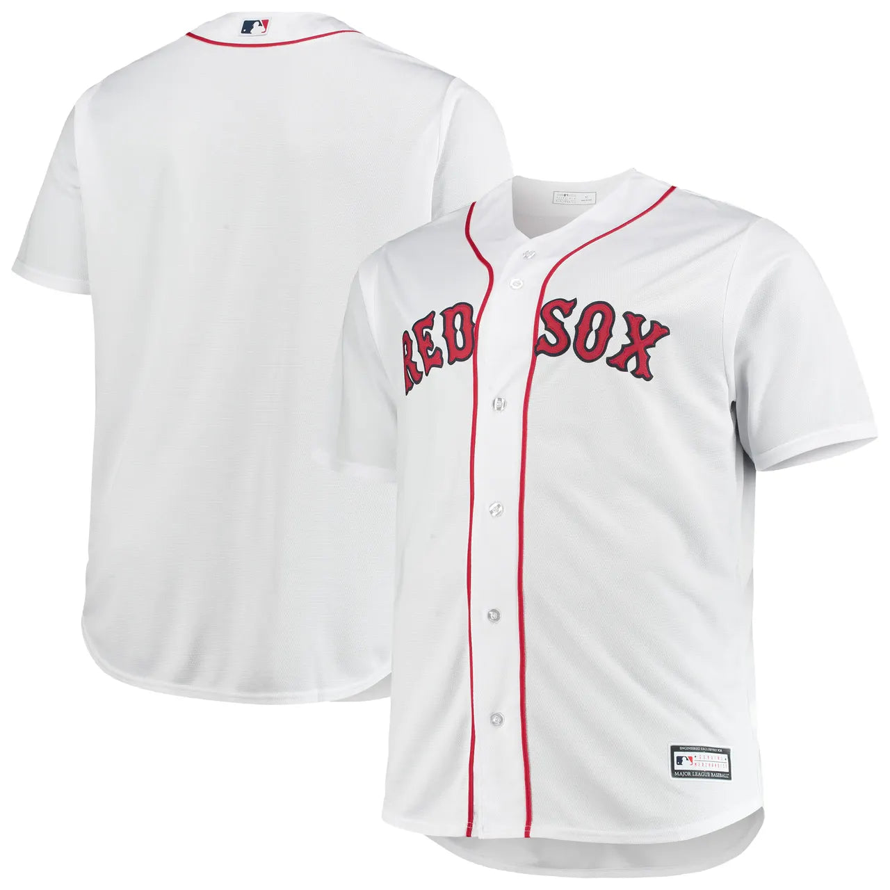 Red Sox White Trim Jersey