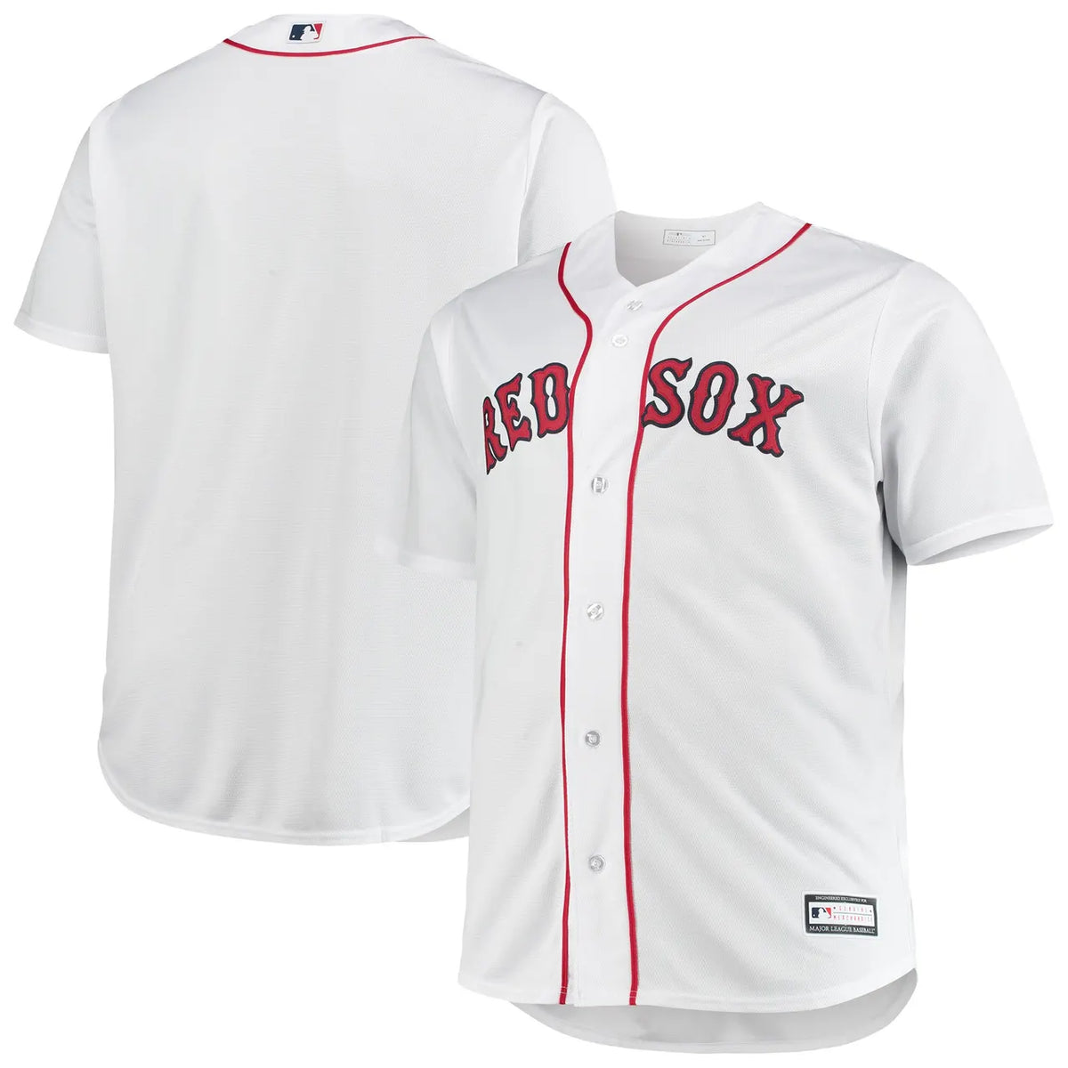 Red Sox White Trim Jersey - Hình 2