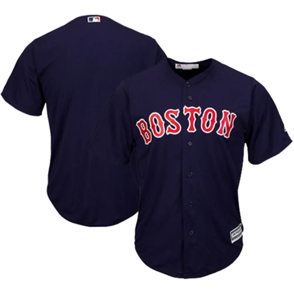 Majestic Navy Red Sox Jersey