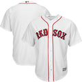 authentic Majestic Red Sox White Jersey