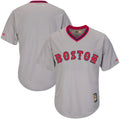 Majestic Boston Gray Road Jersey