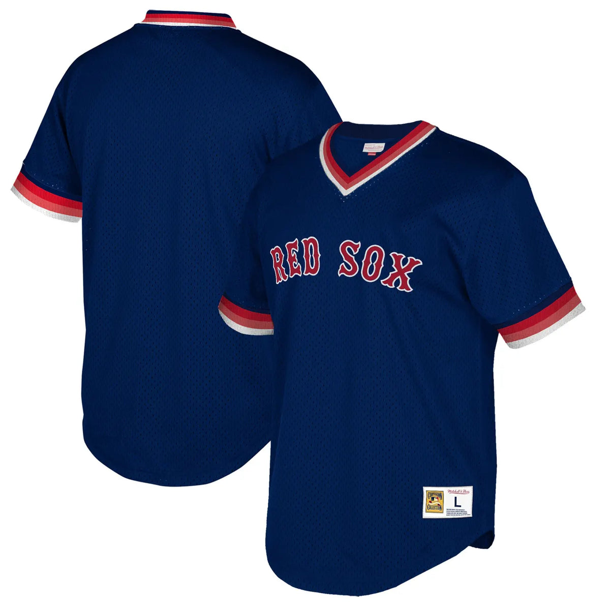 Red Sox Blue Mesh Jersey
