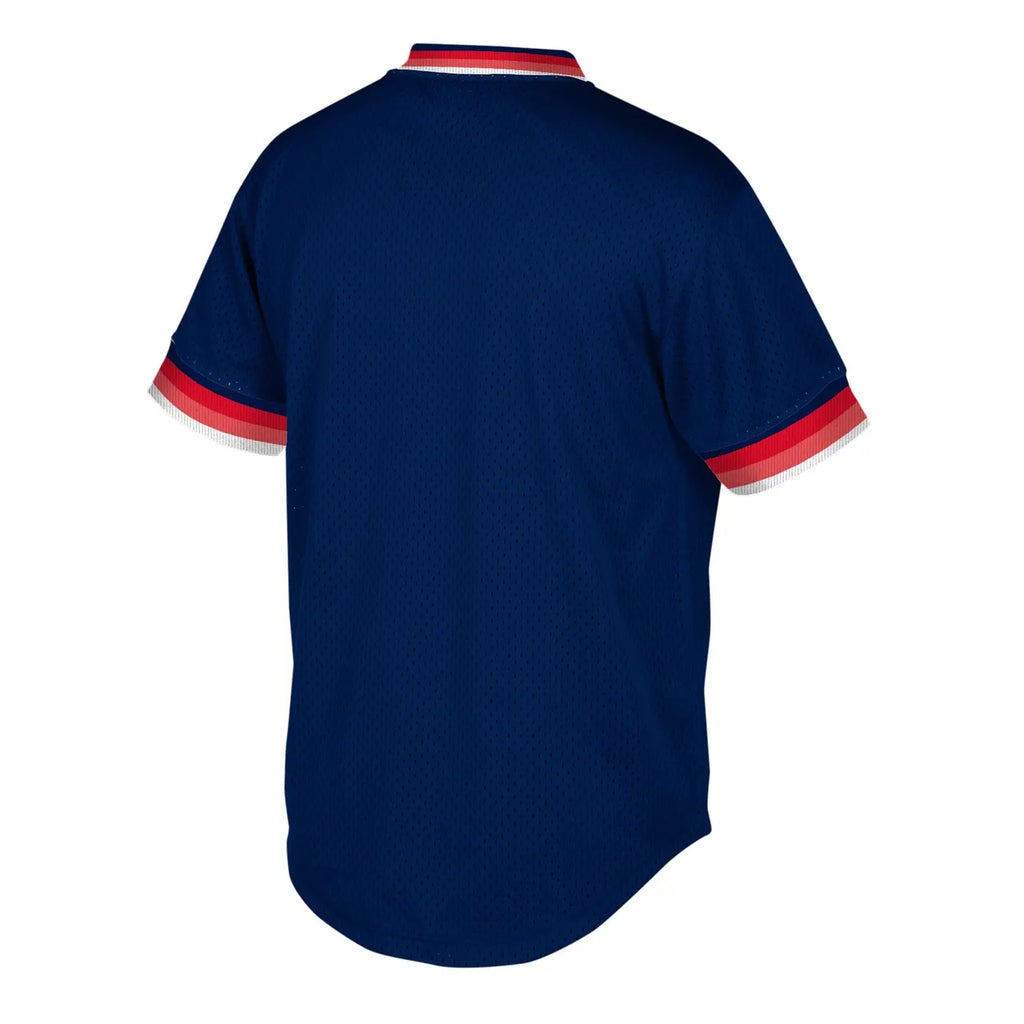 Red Sox Blue Mesh Jersey - Hình 3