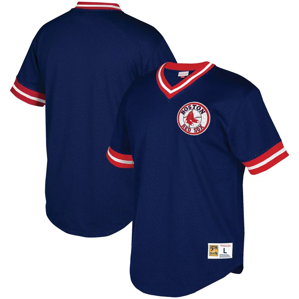Navy Red Sox Mesh Jersey