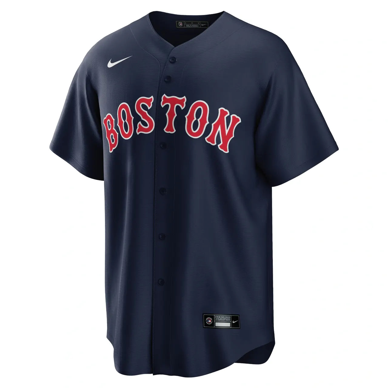 boston Nike Navy Red Sox Jersey - Hình 3
